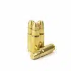 4 rounds of Steinel 458 SOCOM with new Starline cases and monolithic bullets