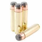 Four rounds of 12.7x42 ammo from Steinel- loaded with 500gr jacketed soft points.