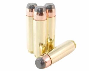 Four rounds of 12.7x42 ammo from Steinel- loaded with 500gr jacketed soft points.