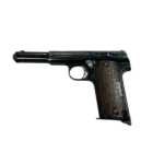 Astra 400 pistol chambered in 9mm Largo used for ammunition testing