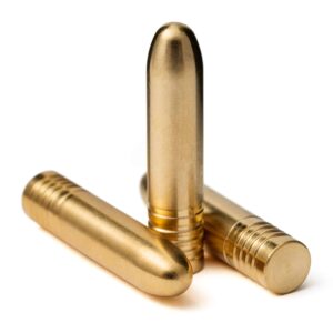 .266" 134gr. Brass Round Nose- 20 Count (For 6.5 Carcano)