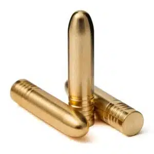 .266" 134gr. Brass Round Nose- 20 Count (For 6.5 Carcano)