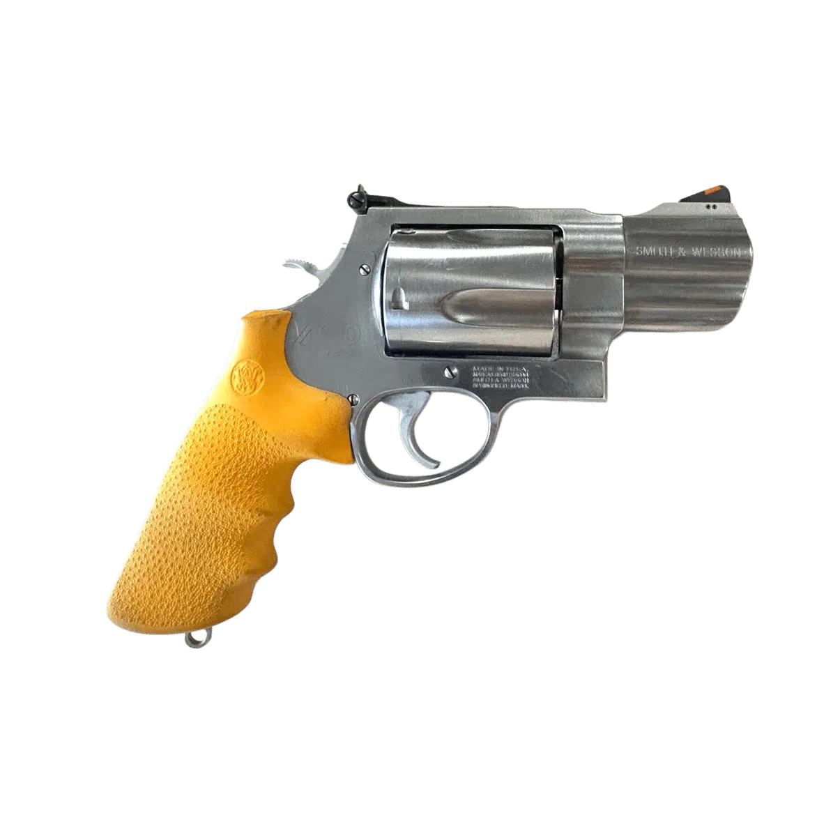 X-Frame revolver with 2 3/4-inch barrel used in performance testing – Smith & Wesson 460