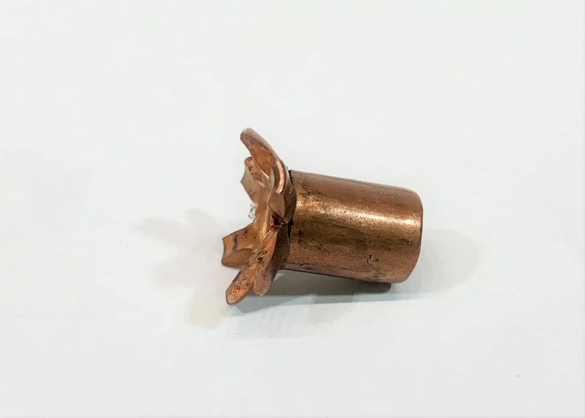 9mm expanded Ammo Side view