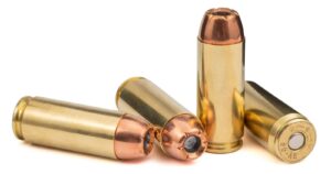 Four round of 50 Action Express for Desert Eagle pistols loaded with 300gr XTP JHPs.