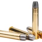 Four rounds of 444 Marline loaded with 280 grain hard cast bullets from Steinel