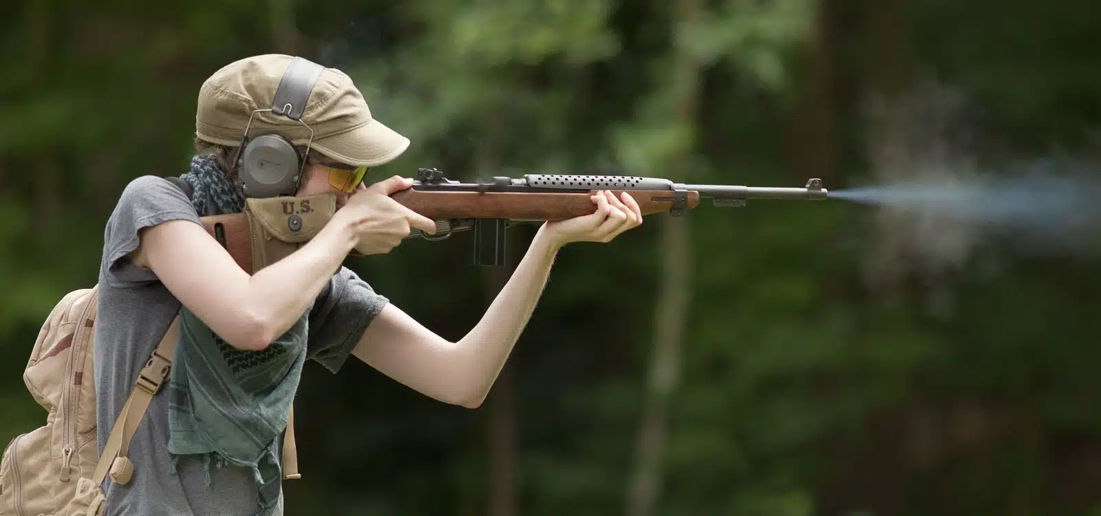 Firing With 1982 M1 carbine