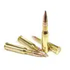 Four rounds of Steinel 7.62X54R ammo for your Mosin Nagant
