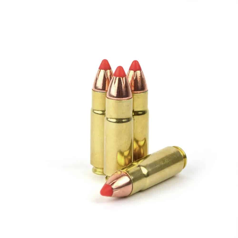 Picture of red-tipped ammo