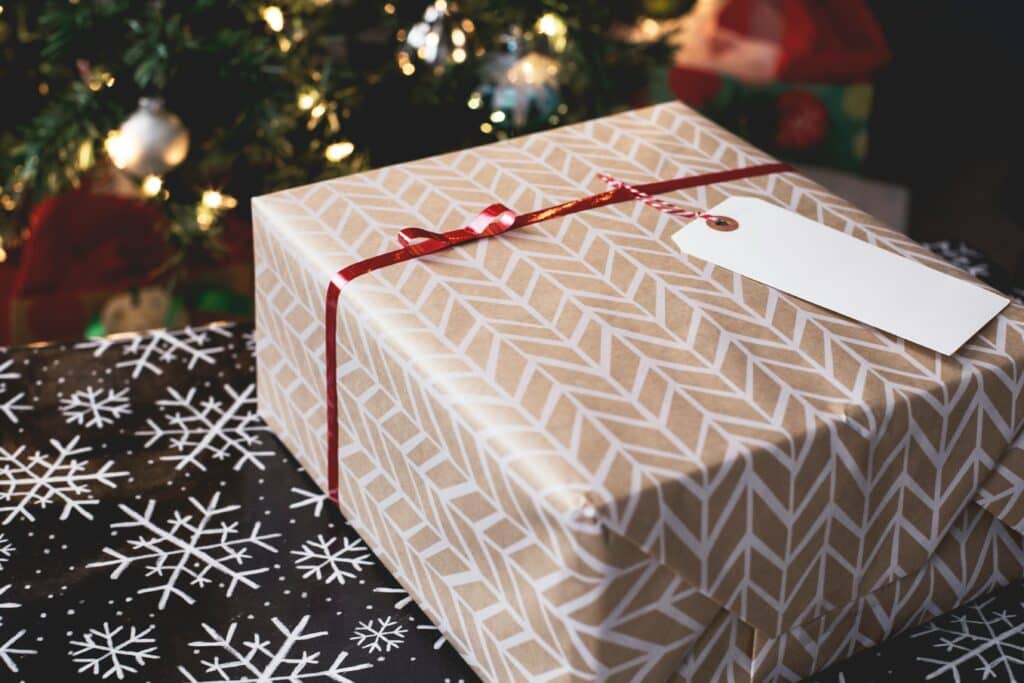 wrapped gift