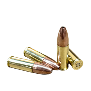 4 rounds of Steinel 500 Special Ammo, loaded with a 400 grain solid copper hollow point.