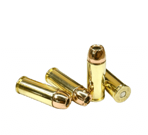 Four rounds of Steinel Ammo 500 S&W Special 350gr JHP- High Power load