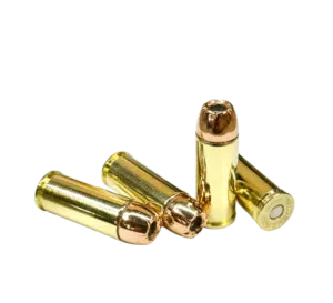 Four rounds of Steinel Ammo 500 S&W Special 350gr JHP- High Power load