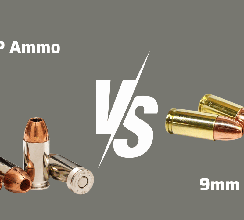 45 ACP vs 9mm ammo