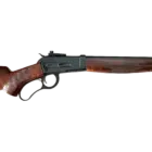 Big Horn Armory test rifle for Steinel .500 S&W Magnum and .500 S&W Special—lever-action platform with wood stock and 18.5-inch barrel used for load development and batch testing