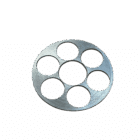 Steinel Webley cylinder shim arranged on a white background, showing spacer designed for vintage Webley revolver cylinders that have been shaved