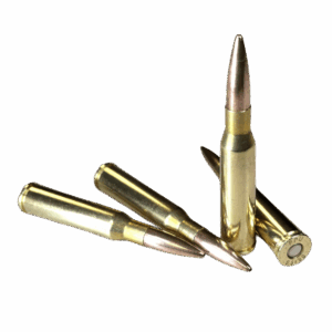 Four rounds of 6.5x50mmSR Japanese Arisaka 123gr BTHP ammo.