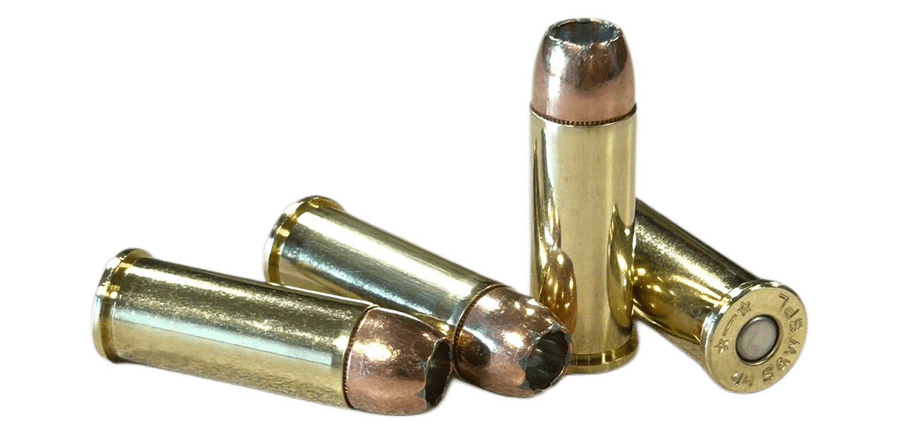 44_special_200gr_gold_dot Four rounds of Steinel 44 Special with 200gr Gold Dot Hollow Points for self defense - great for snub nose revolvers.