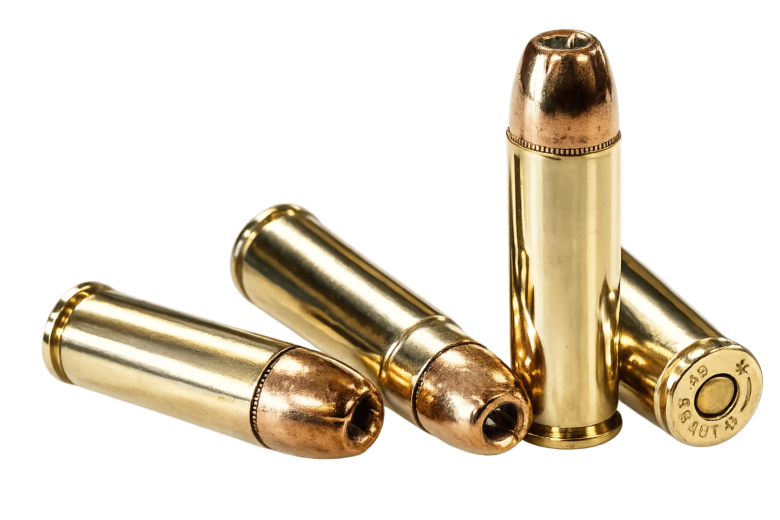 45 Colt +P 300gr XTP Mag Hunting Ammo – Heavy Revolver & Lever Gun Load-brass case