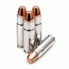 458 SOCOM 350gr. Round Nose Flat Point-Nickel Case