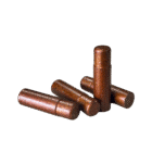Four heavy-for-caliber 730 grain cast and coated bullyets from Steinel Ammo named 730gr Lucky Rams.