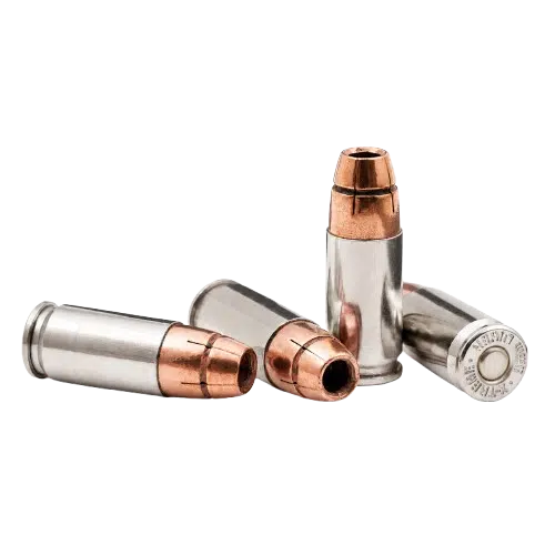 Subsonic 9mm 135gr Solid Copper Hollow Point Nickel Case