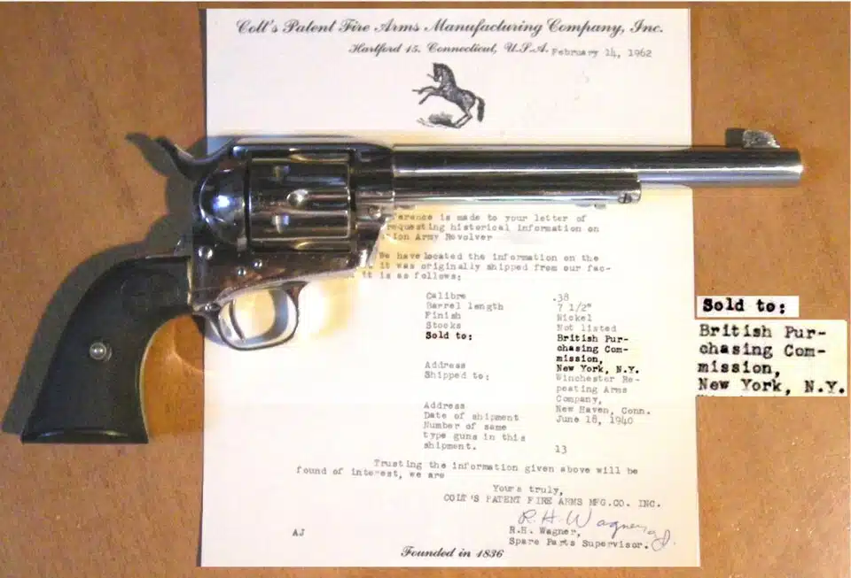 Single Action Revolver -SAA_Battle_of_Britain