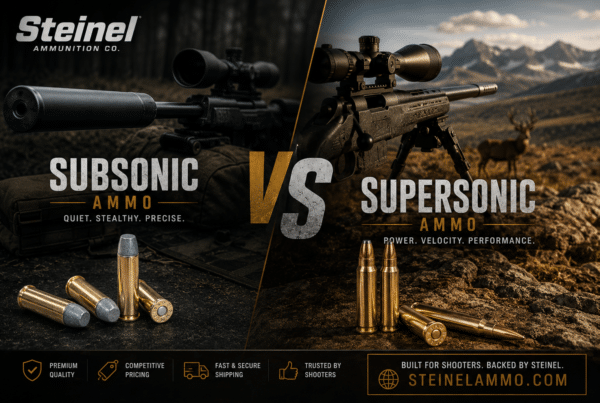 Steinel Ammo - Subsonic vs Supersonic Ammo