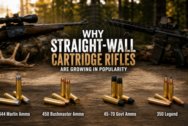 Straight-Wall Cartridge Rifles
