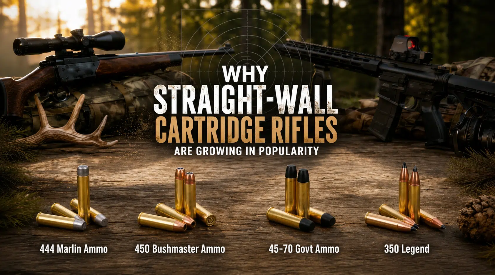 Why Straight-Wall Cartridge Rifles Are Growing in Popularity