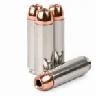 350gr JHP Hunting & Defense 12.7x42mm Ammo Designed for 50 BEOWULF Upper- Nickel Case