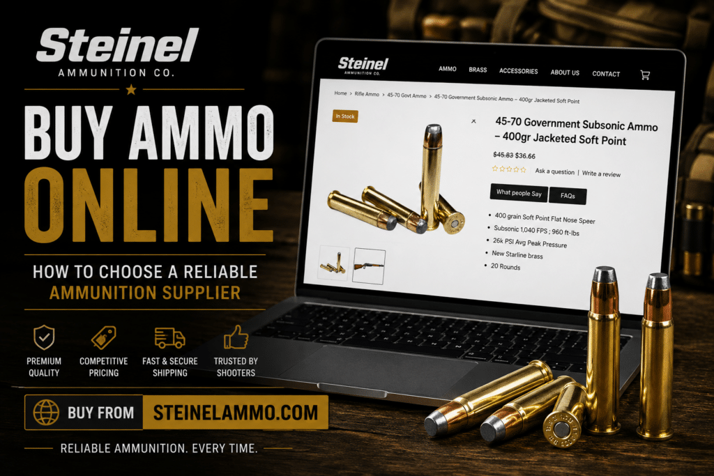 Steinel Ammo - Buy Ammo Online