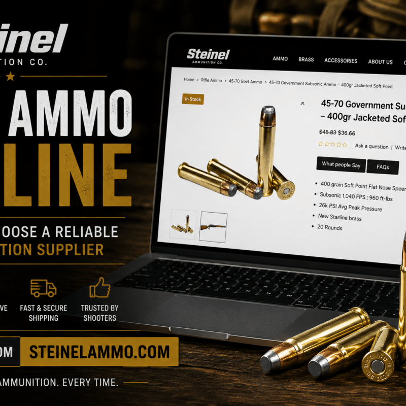 Steinel Ammo - Buy Ammo Online