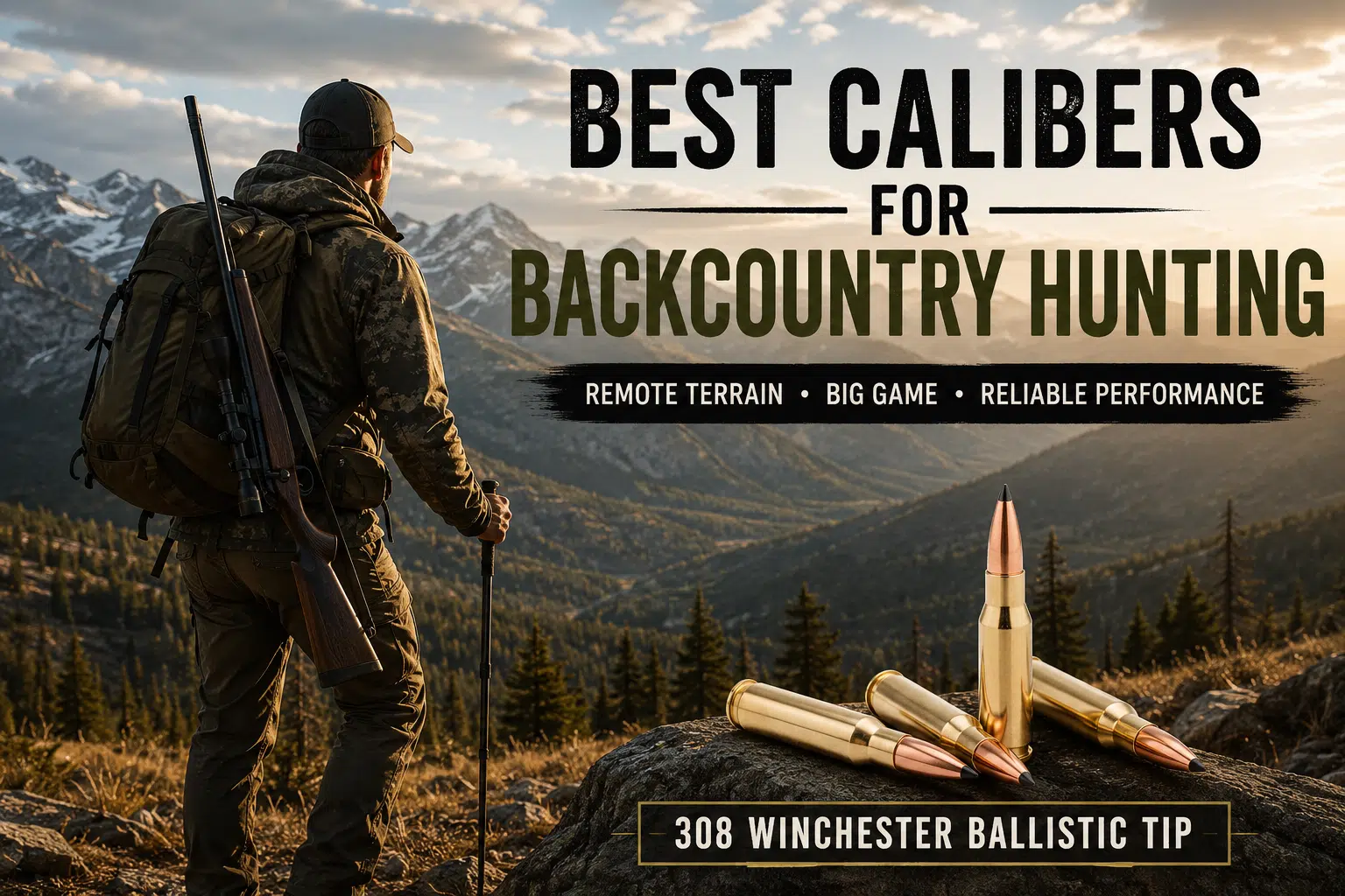 Best Calibers for Backcountry Hunting: What Serious Hunters Actually Carry