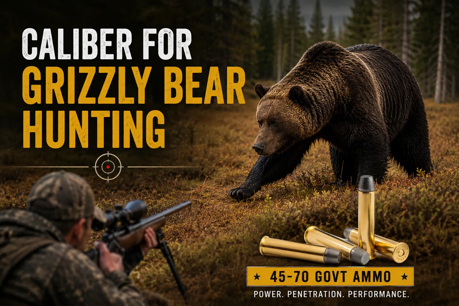 Best Caliber for Grizzly Bear Hunting: What Actually Works in the Real World