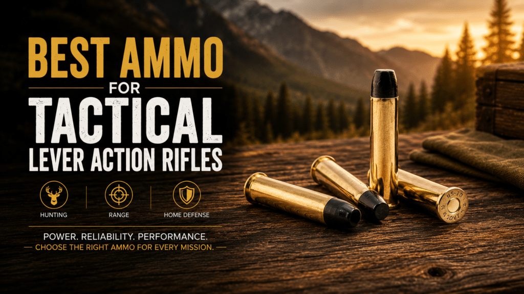 Best Ammo for Tactical Lever Action Rifles