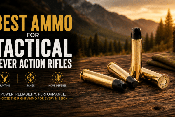 Best Ammo for Tactical Lever Action Rifles