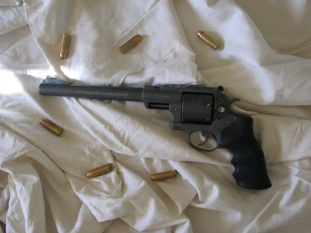Super Redhawk with .480 Ruger rounds