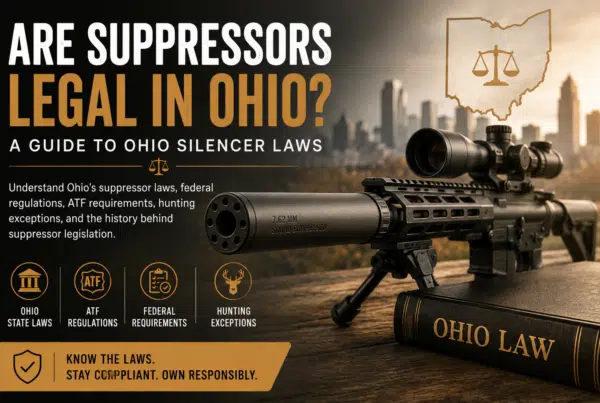 Are Suppressors Legal in Ohio? A Guide to Ohio Silencer Laws
