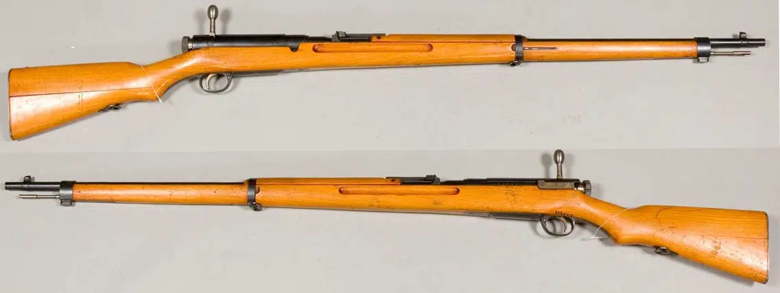 Type 38 rifle from the collections of the Swedish Army Museum