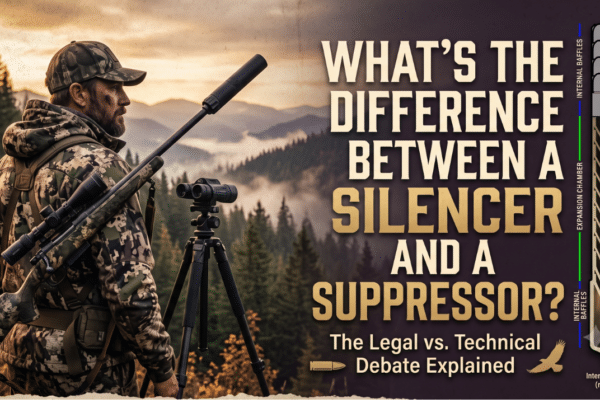 What’s the Difference Between a Silencer and a Suppressor?