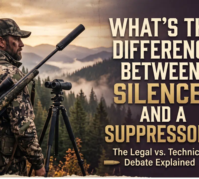 What’s the Difference Between a Silencer and a Suppressor?