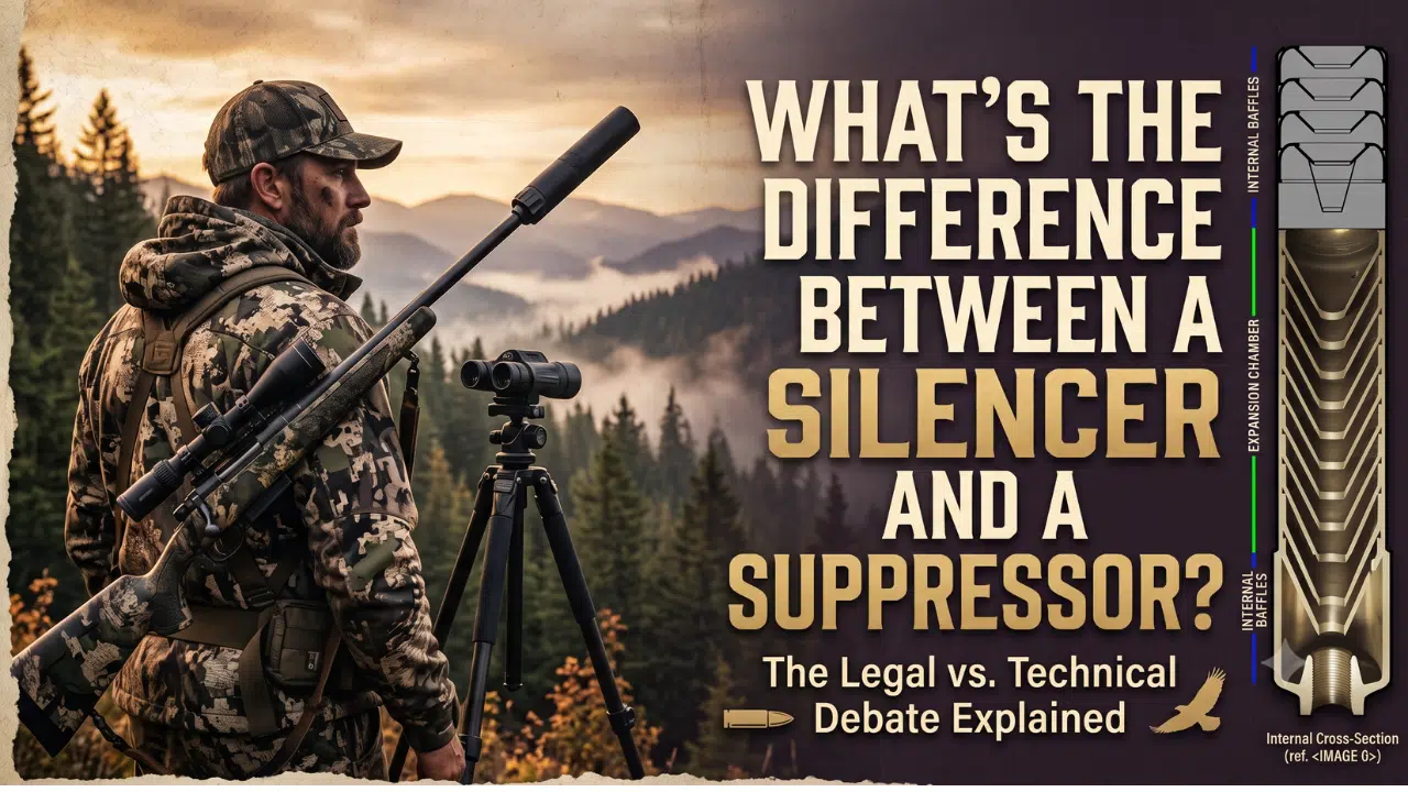 What’s the Difference Between a Silencer and a Suppressor?