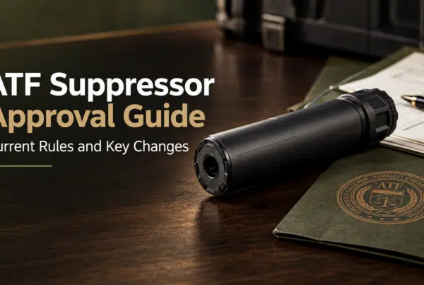 What Is the ATF Suppressor Approval Process? A Guide to Current Rules