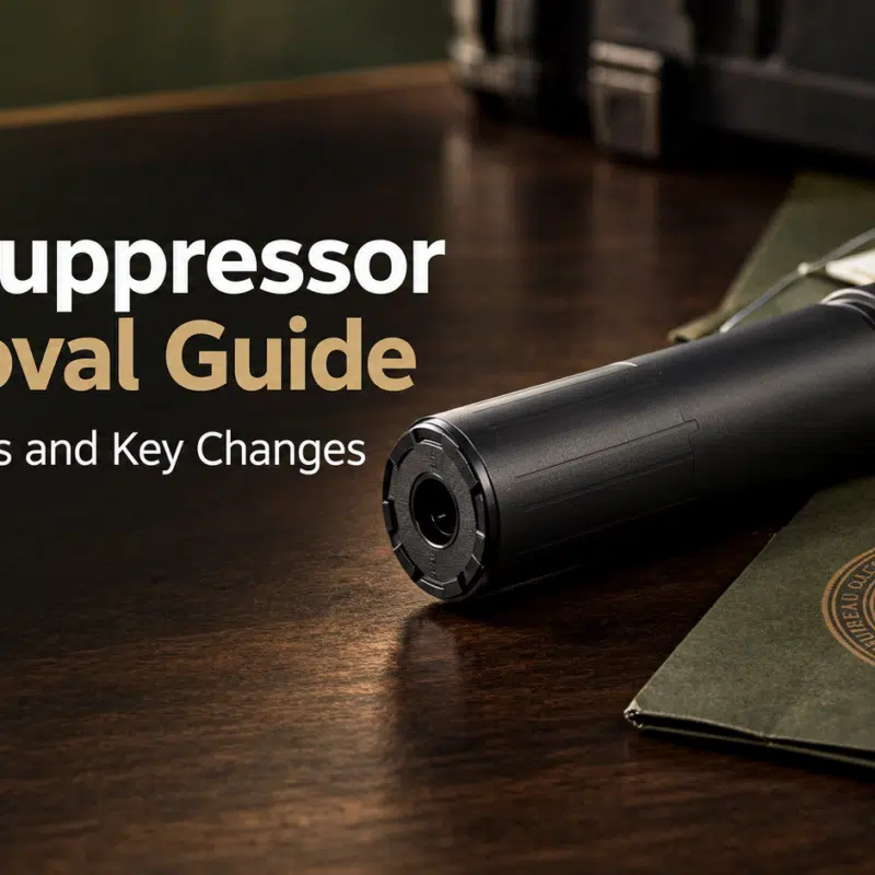 What Is the ATF Suppressor Approval Process? A Guide to Current Rules