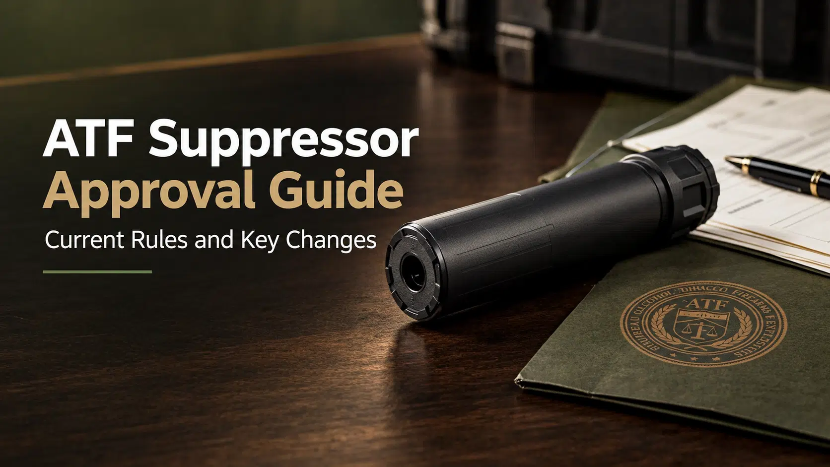 What Is the ATF Suppressor Approval Process? A Guide to Current Rules