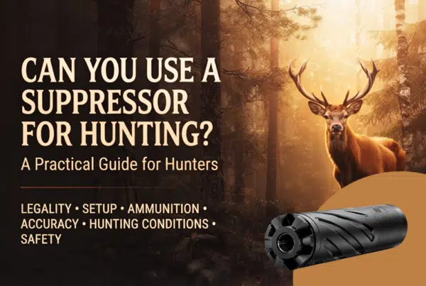 Hunting with a Suppressor: Laws, Benefits & Tips