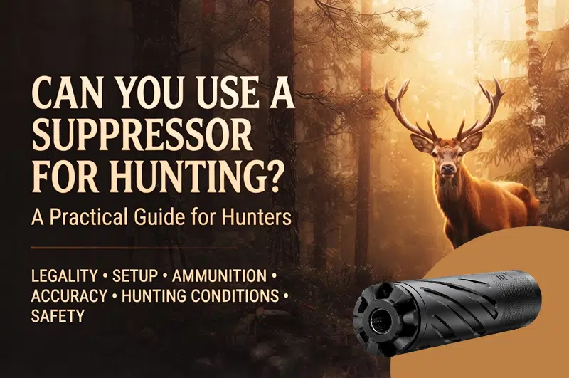Hunting with a Suppressor: Laws, Benefits & Tips