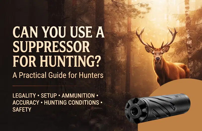 Can You Use a Suppressor for Hunting? A Guide for Hunters